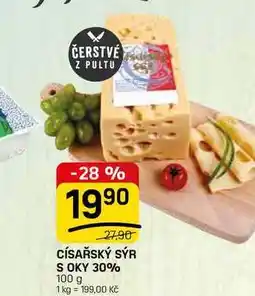Flop CÍSAŘSKÝ SÝR S OKY 30% nabídka