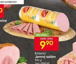Hruška Krásno Jemný salám nabídka