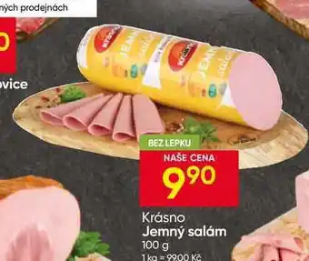 Hruška Krásno Jemný salám nabídka