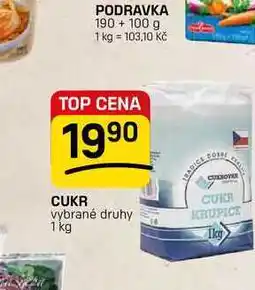 Flop CUKR vybrané druhy nabídka