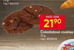 Hruška Čokoládové cookies nabídka