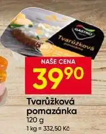 Hruška Gaastro Tvarůžková pomazánka nabídka