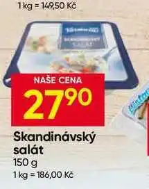 Hruška Varmuža Skandinávský salát nabídka