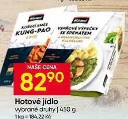 Hruška Hamé Hotové jídlo vybrané druhy nabídka
