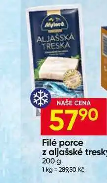 Hruška Mylord Premium Porce filé z aljašské tresky bez kostí hluboce zmrazené nabídka