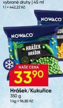 Hruška NOWACO Hrášek/Kukuřice nabídka