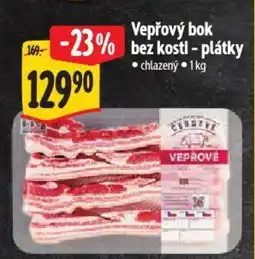 Albert Vepřový bok bez kosti - plátky nabídka