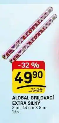 Flop ALOBAL GRILOVACÍ EXTRA SILNÝ 8 m 44 cm x 8m 1 ks nabídka