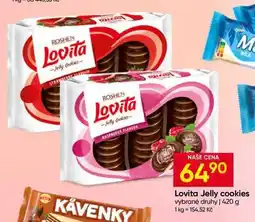 Hruška Lovita Jelly cookies vybrané druhy nabídka