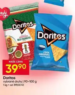 Hruška Doritos vybrané druhy nabídka