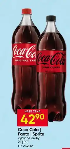 Hruška Coca-Cola nabídka