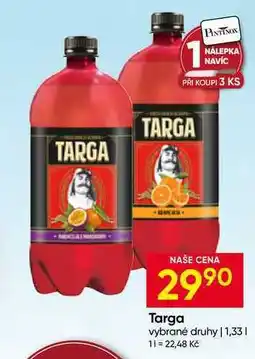 Hruška Targa vybrané druhy nabídka