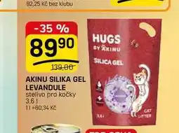 Flop AKINU SILIKA GEL LEVANDULE stelivo pro kočky nabídka