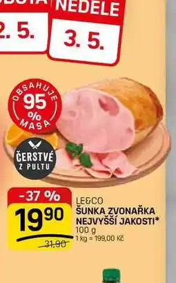 Flop ŠUNKA ZVONAŘKA NEJVYŠŠÍ JAKOSTI nabídka