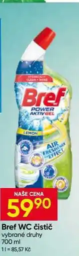 Hruška Bref WC čistič vybrané druhy nabídka