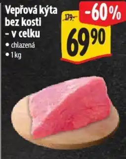 Albert Vepřová kýta bez kosti - v celku nabídka