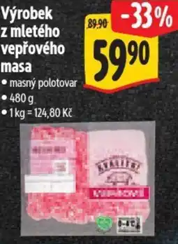 Albert Výrobek z mletého veproveho masa nabídka