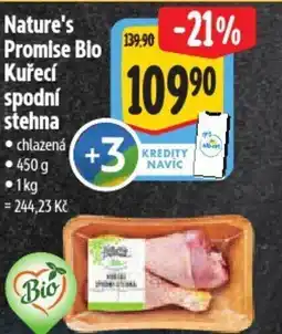 Albert Nature's Promise Bio Kuřecí spodni stehna nabídka