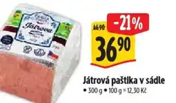 Albert Játrová paštika v sádle nabídka