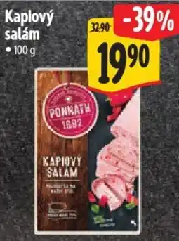 Albert Kaplový salám nabídka