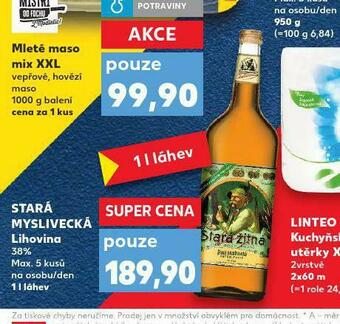 Kaufland Stará myslivecká nabídka