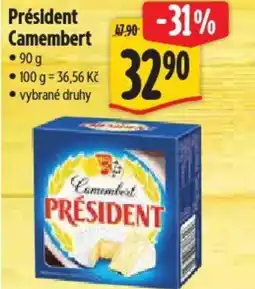 Albert Président Camembert nabídka