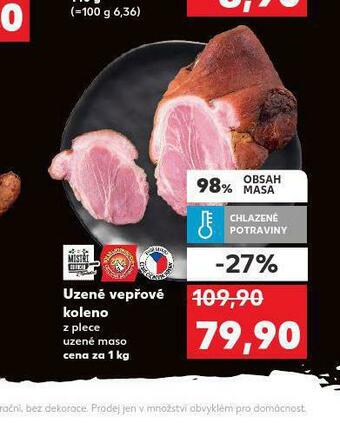 Kaufland Uzené vepřové koleno nabídka