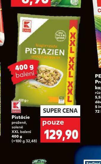 Kaufland Pistácie nabídka