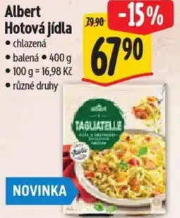 Albert Albert Hotová jídla nabídka