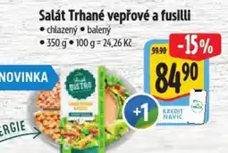 Albert Salát Trhané vepřové a fusilli nabídka