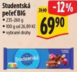 Albert Studentská pečeť BIG nabídka