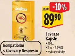 Albert Lavazza Kapsle nabídka
