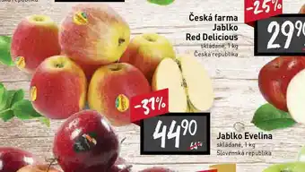 Billa Jablka evelina nabídka