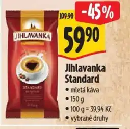 Albert Jihlavanka Standard nabídka