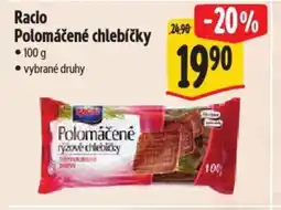 Albert Racio Polomáčené chlebíčky nabídka
