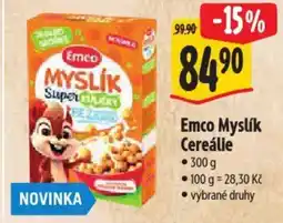 Albert Emco Myslík Cereálie nabídka