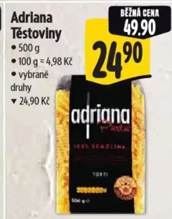 Albert Adriana Těstoviny nabídka