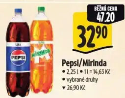 Albert Pepsi/Mirinda nabídka