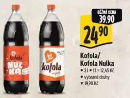 Albert Kofola/ Kofola Nulka nabídka