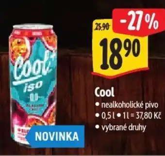 Albert Cool nealkoholické pivo nabídka