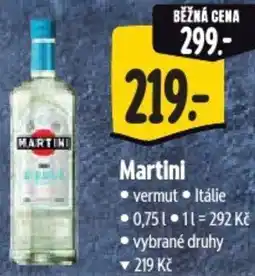 Albert Martini nabídka