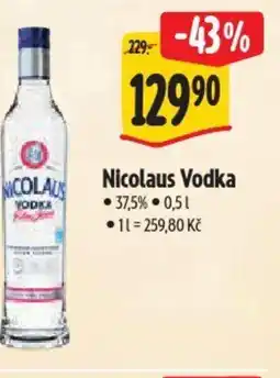 Albert Nicolaus Vodka nabídka