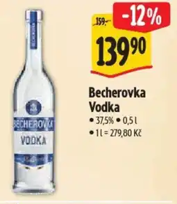 Albert Becherovka Vodka nabídka