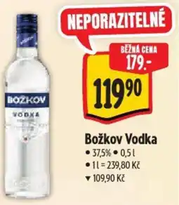 Albert Božkov Vodka nabídka