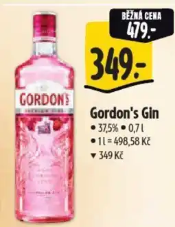 Albert Gordon's Gin nabídka
