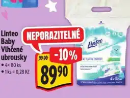 Albert Linteo Baby Vlhčené ubrousky nabídka
