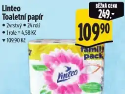 Albert Linteo Toaletní papír nabídka