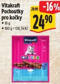 Albert Vitakraft Pochoutky pro kočky nabídka