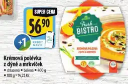 Albert Krémová polévka z dýně a mrkviček nabídka