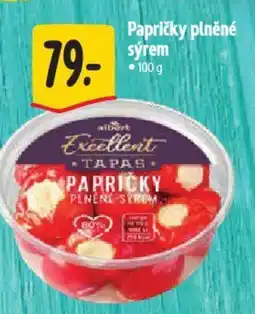 Albert Papričky plněné sýrem nabídka